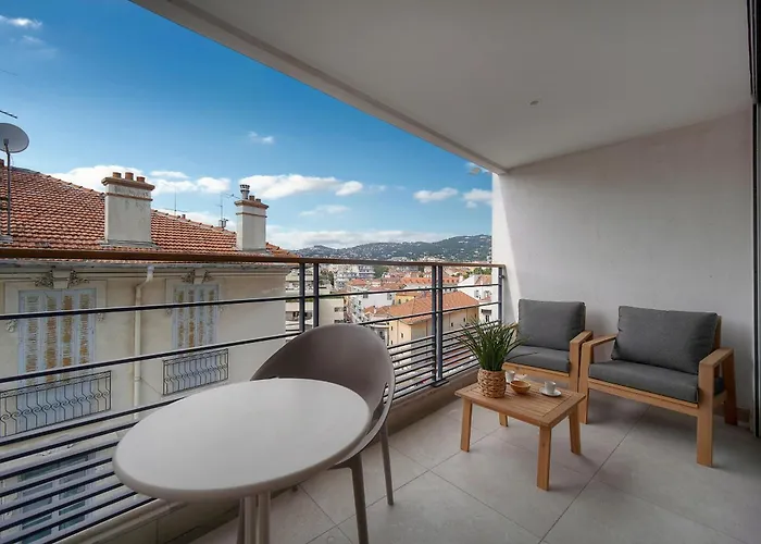 Sublime Terrasse, Edith Cavell- Proche Croisette A0b196 Apartment Cannes